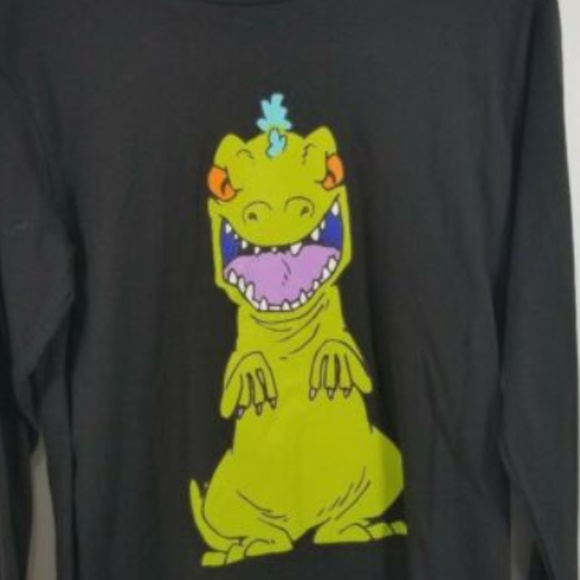 Neff | Shirts | Neff Nickelodeon Rugrats Reptar Black Long Sleeve ...